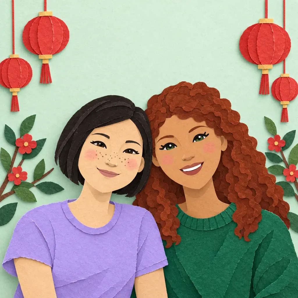 Painted for Lunar New Year
