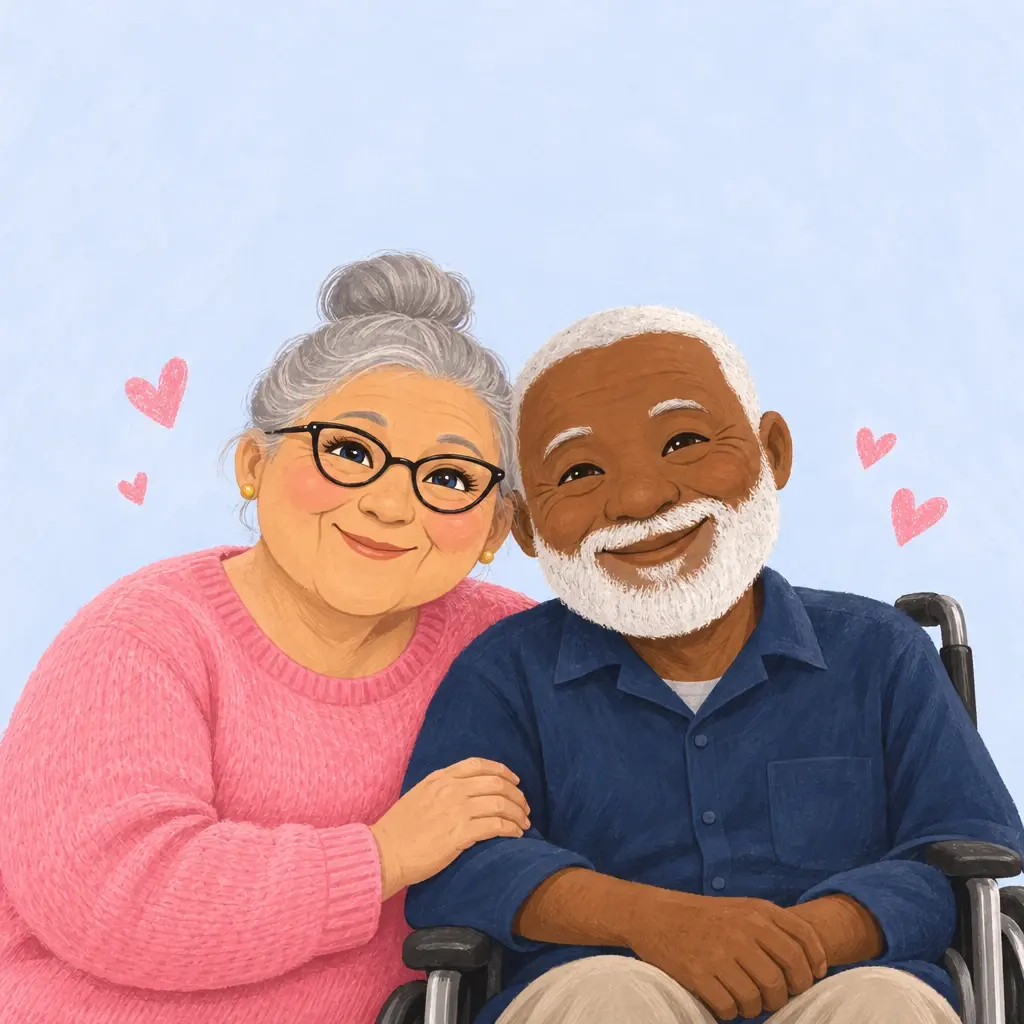 Rose and Joseph, painted in Storybook